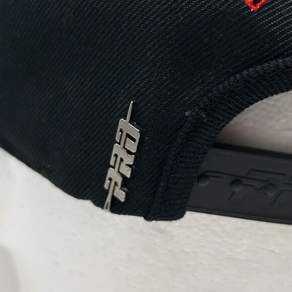 Chicago Blackhawks Hat Cap Pro Standard Stanley Cup Wool Blend Snapback Black - Picture 11 of 12